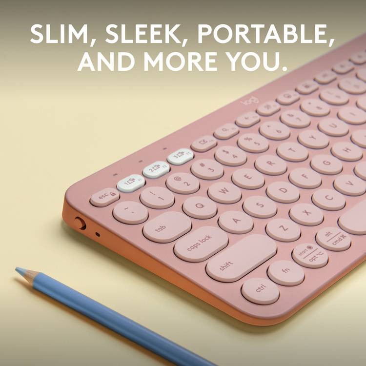 Logitech wireless keyboard Rose - imported from the UK