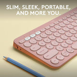 Logitech wireless keyboard Rose - imported from the UK