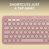 Logitech wireless keyboard Rose - imported from the UK