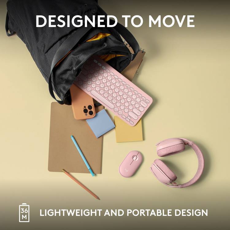 Logitech wireless keyboard Rose - imported from the UK