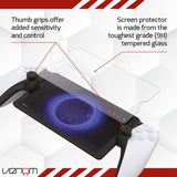 Venom carry case screen protector pack for PS Portal, imported from the UK