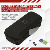 Venom carry case screen protector pack for PS Portal, imported from the UK
