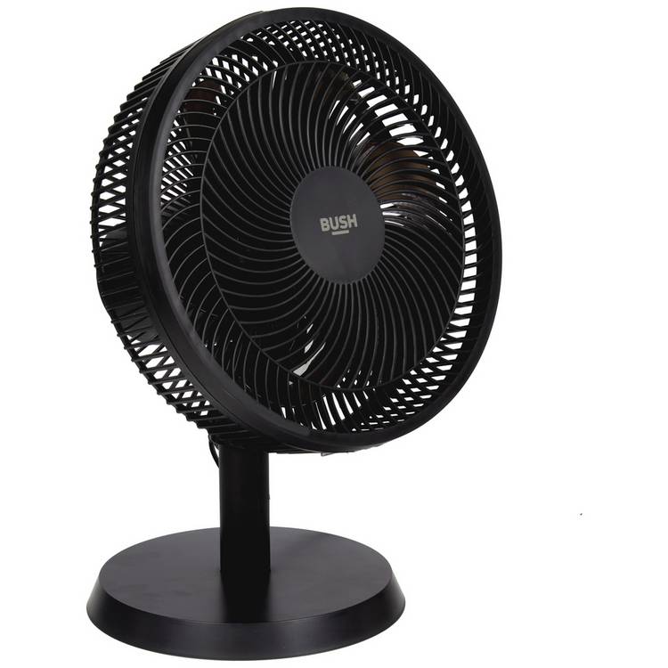 Bush black desk fan 12 inch (British brand)