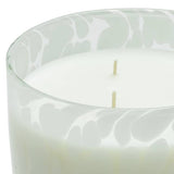 Habitat large confetti glass candle multiwick geranium and pear, UK version