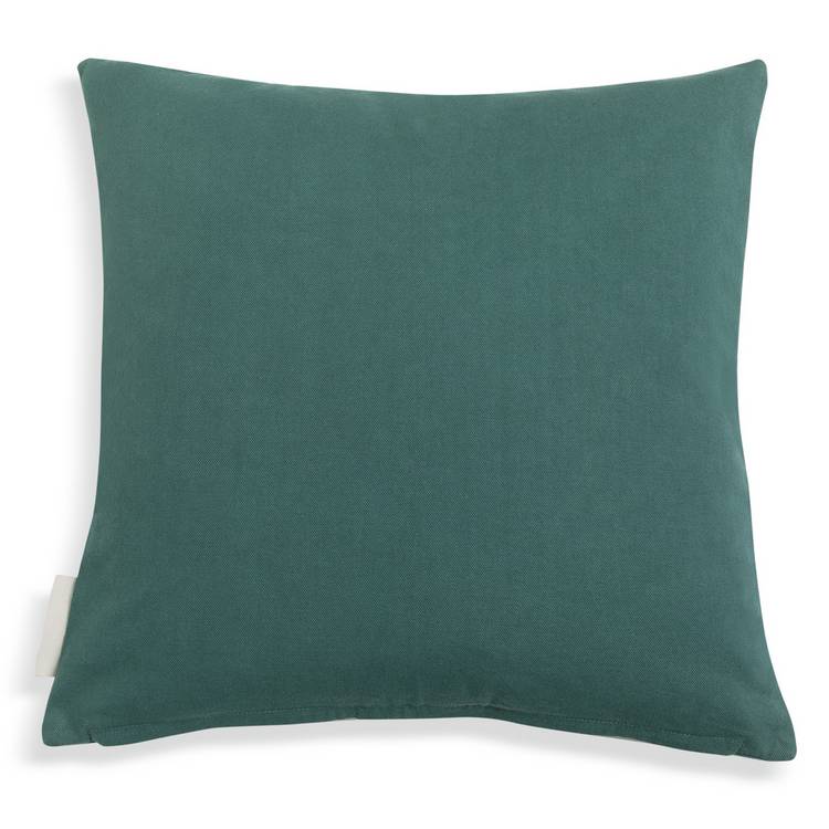 Habitat x Scion Scandi Prairie cushion teal 43x43cm (British brand)