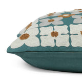 Habitat x Scion Scandi Prairie cushion teal 43x43cm (British brand)
