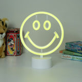 Searchlight smiley table lamp yellow 22cm - British product