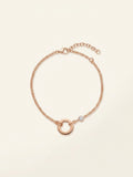 Cartier LOVE bracelet 18ct rose gold with two diamonds (British brand)