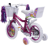 Pedal Pals 12 inch pink kids mountain bike, UK version