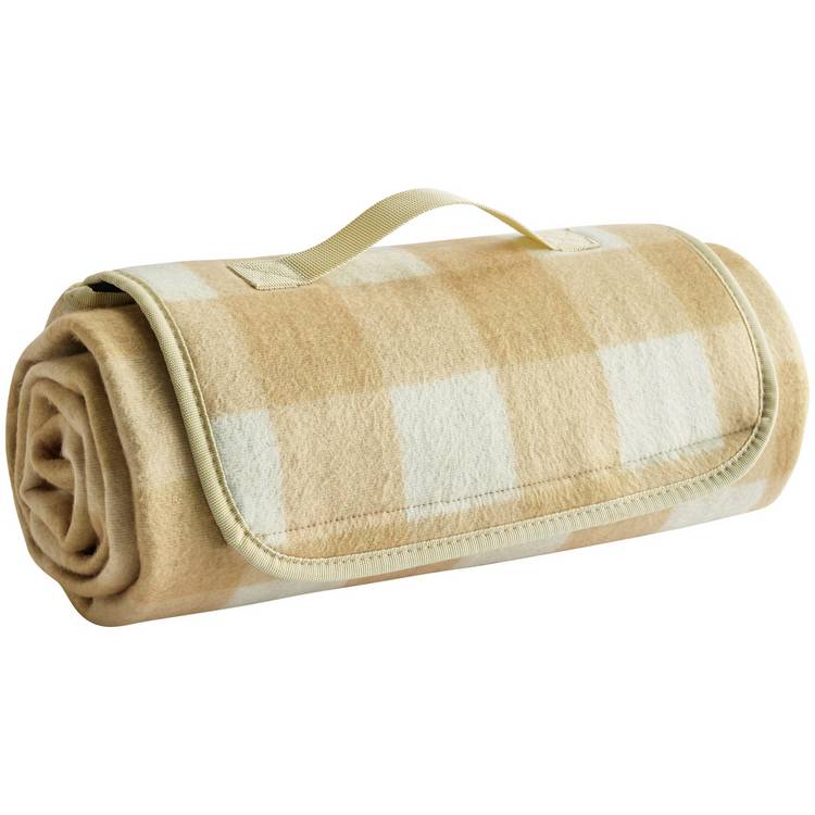 Home Country check picnic rug 135x135cm (British brand)