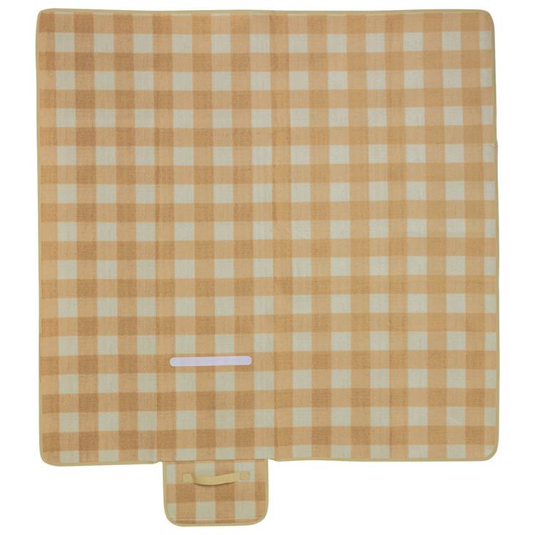Home Country check picnic rug 135x135cm (British brand)