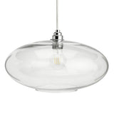 Habitat clear glass easy fit lampshade 35cm - British product