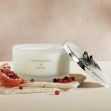 Argos Habitat XL Candle with Lid Pomegranate & Baies- Buy online at McGrocer