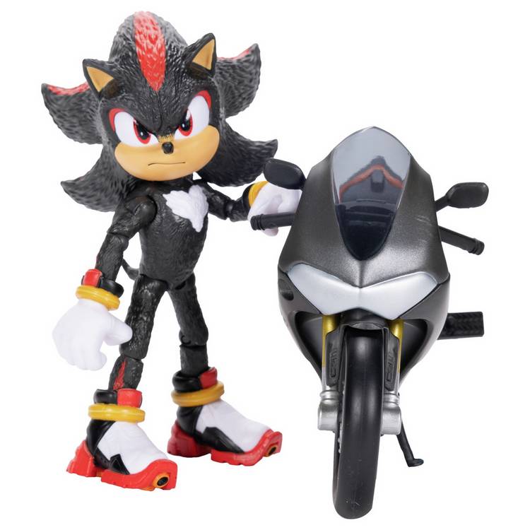 Sonic Shadow 5-inch figure and motorcycle, UK version