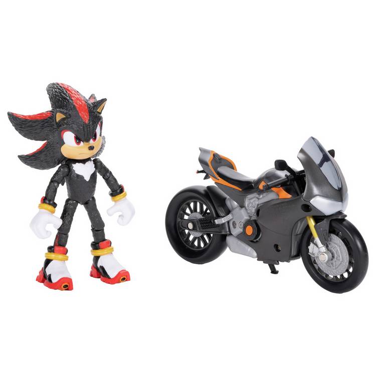 Sonic Shadow 5-inch figure and motorcycle, UK version