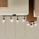 Argos Home black steel 3-light spotlight plate, imported from the UK