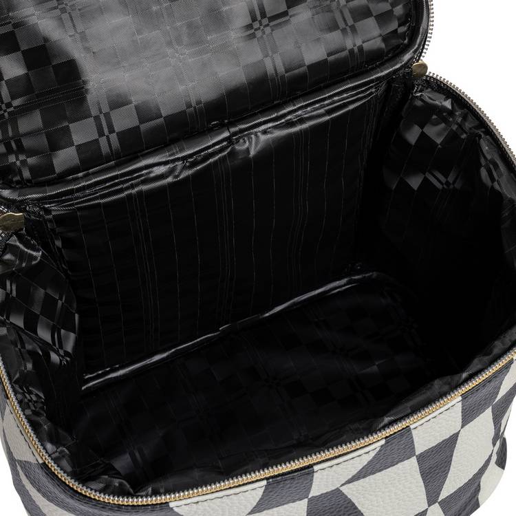Home Modern geo faux leather lunch bag (British brand)