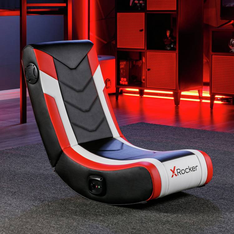 X Rocker Solo eSports junior gaming chair red - imported from the UK