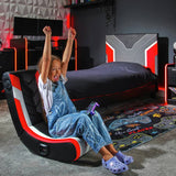 X Rocker Solo eSports junior gaming chair red - imported from the UK