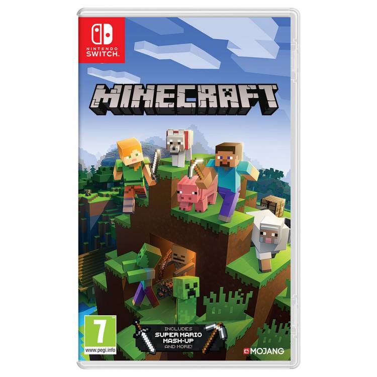 Minecraft Nintendo Switch game, UK version
