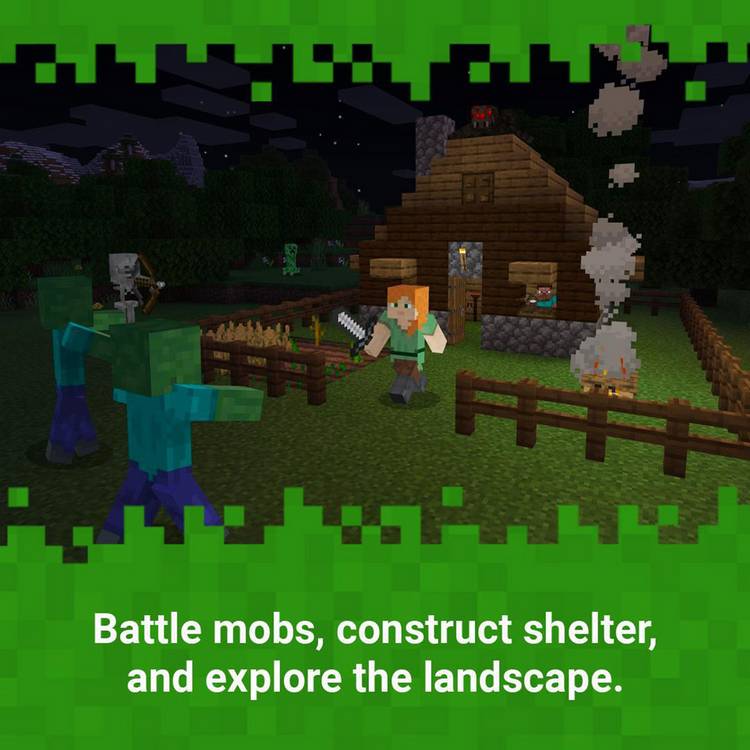 Minecraft Nintendo Switch game, UK version