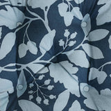 Habitat floral cotton seat cushions pack of 2 40cm, imported from the UK