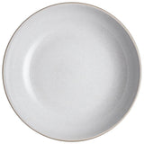 Denby stoneware pasta bowls fossil grey (British brand)
