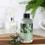 Wax Lyrical Herb Garden reed diffuser refill 200ml, imported from the UK