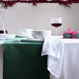 Argos Habitat Ribbed Cotton Table Runner - Green 220 x 33cm- Buy online at McGrocer