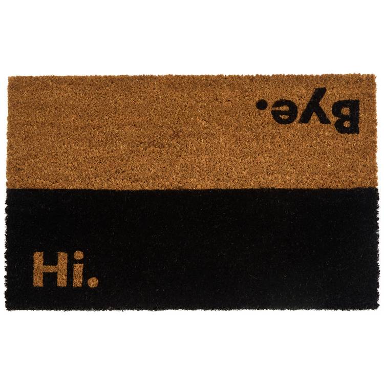 Argos Home Hi Bye coir mat 40x60cm, imported from the UK