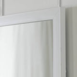 Home Essentials white full length over the door mirror H120cm, UK version