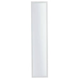 Home Essentials white full length over the door mirror H120cm, UK version