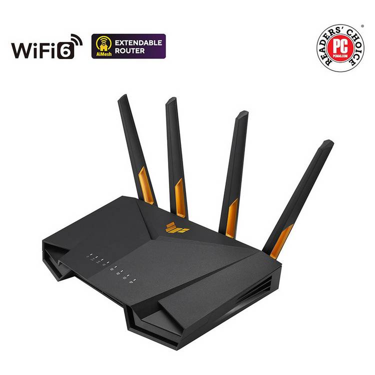 ASUS TUF Gaming AX3000 V2 dual band Wi-Fi 6 router - British product