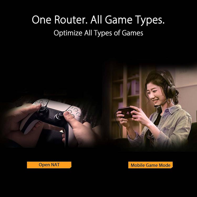 ASUS TUF Gaming AX3000 V2 dual band Wi-Fi 6 router - British product