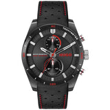 Argos HUGO Men's Black Leather Strap Multifunction Watch- Buy online at McGrocer