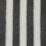 Habitat grey stripe hand towel 90x50cm (British brand)