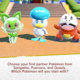 Pokémon Scarlet open-world game for Nintendo Switch, UK version