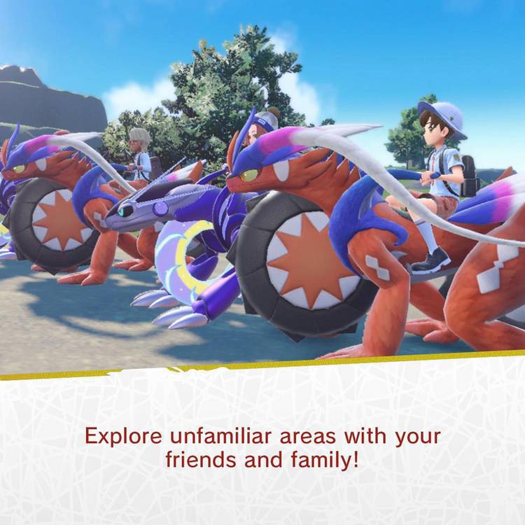 Pokémon Scarlet open-world game for Nintendo Switch, UK version