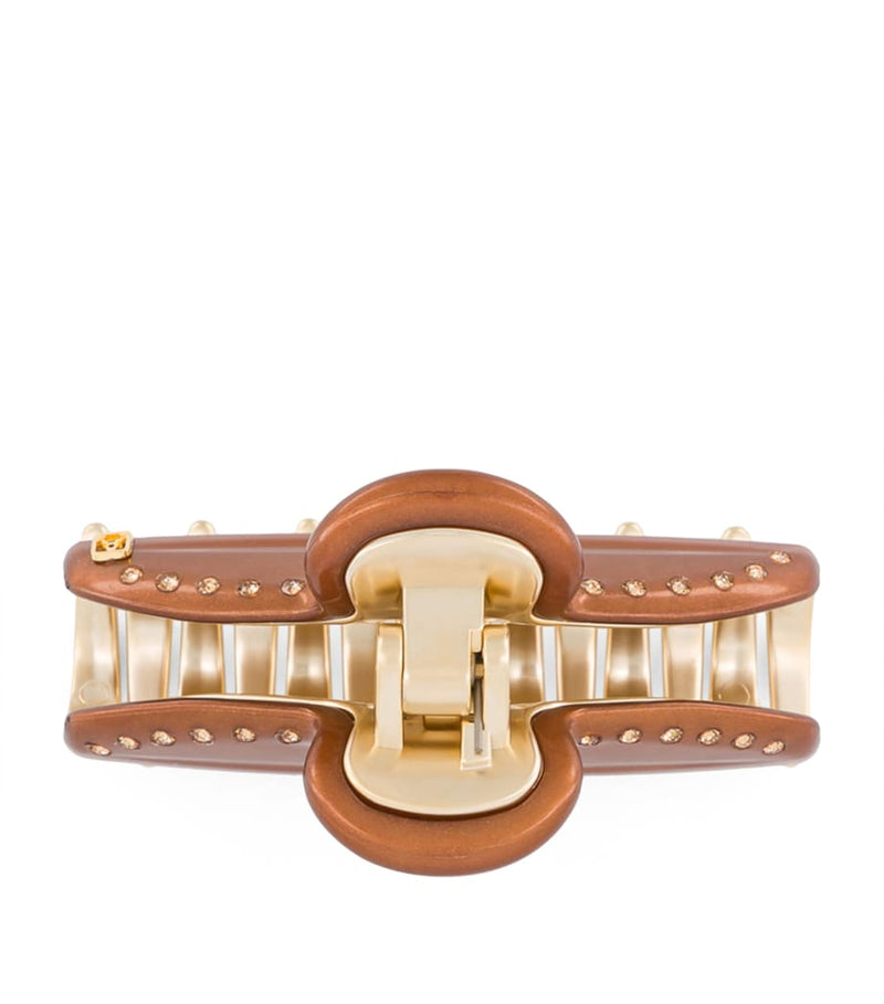 Alexandre de Paris gold-plated claw hair clip (British brand)