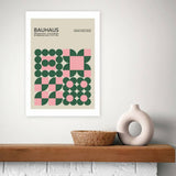 Argos East End Prints Pink Bauhaus Art Print A3- Buy online at McGrocer