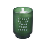 Argos Home Smells Better Than Your Farts Medium Candle - Whisky & Tobacco- Buy online at McGrocer