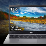 Acer Aspire Go 15 laptop silver 15.6in Ryzen 7 16GB 512GB, UK version
