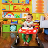 Bright Starts Little Speedster baby walker in red, imported from the UK