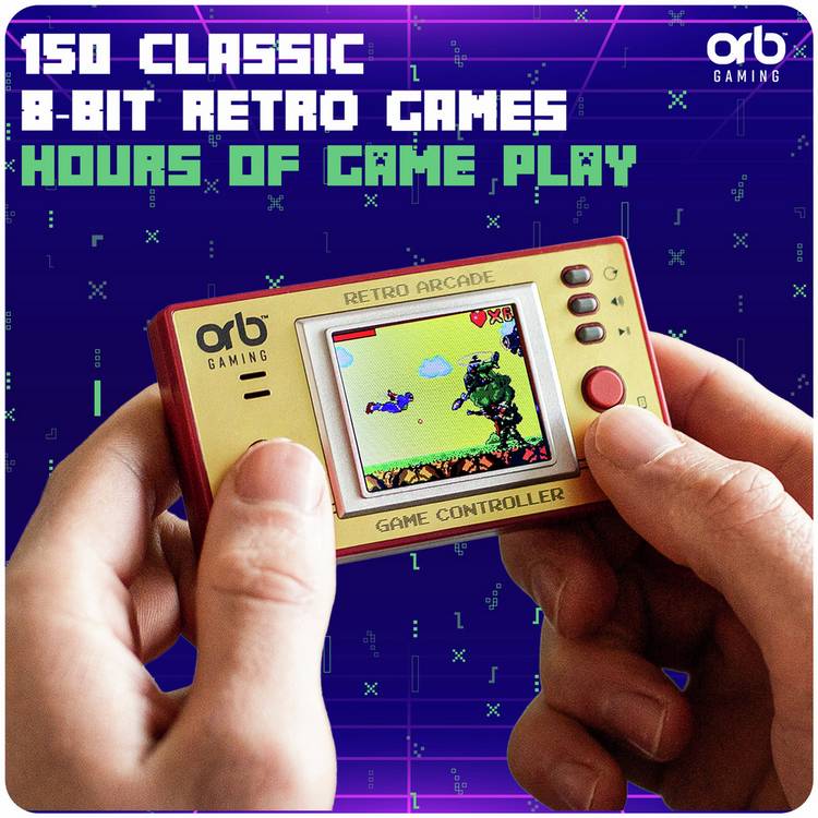 Orb Mini Handheld Console retro gaming device (British brand)