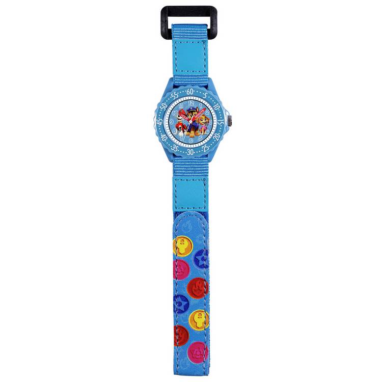 Paw Patrol time teacher watch blue 35mm (British brand)