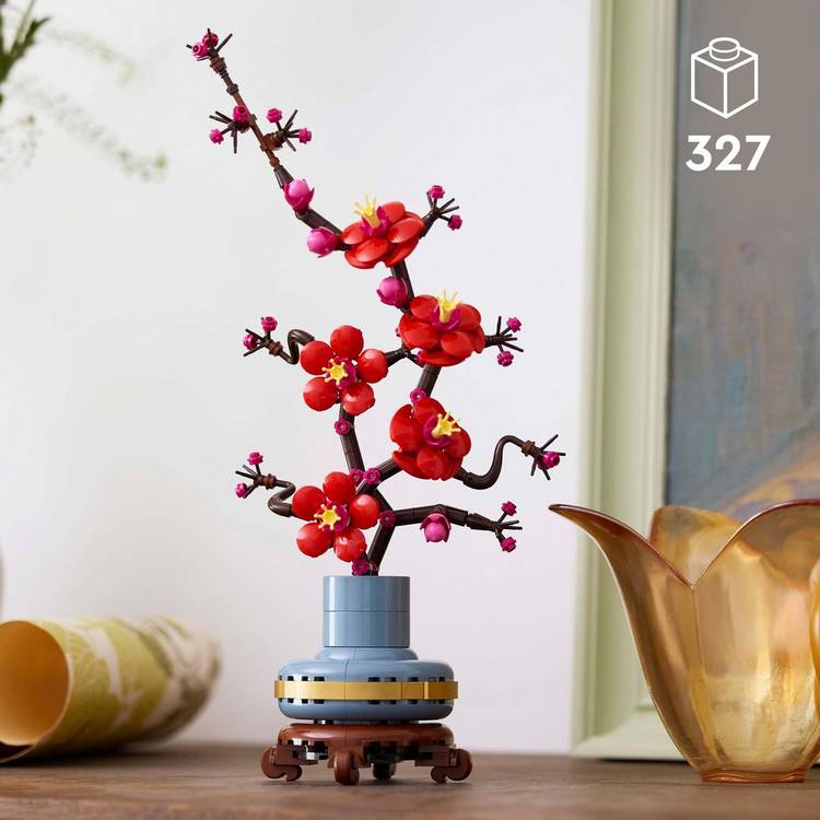 LEGO Plum Blossom flower building set 327 pieces (British brand)