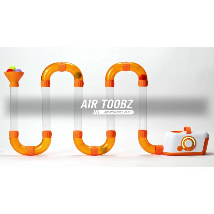 Fat Brain Toys Air Toobz building toy set, imported from the UK