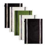 Habitat pack of 5 cotton tea towels, 66x46cm (British brand)