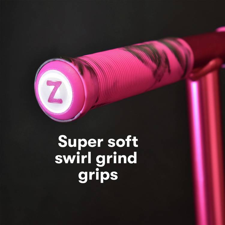 Zinc Identity light up foldable scooter pink (British brand)