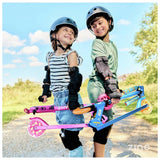 Zinc Identity light up foldable scooter pink (British brand)